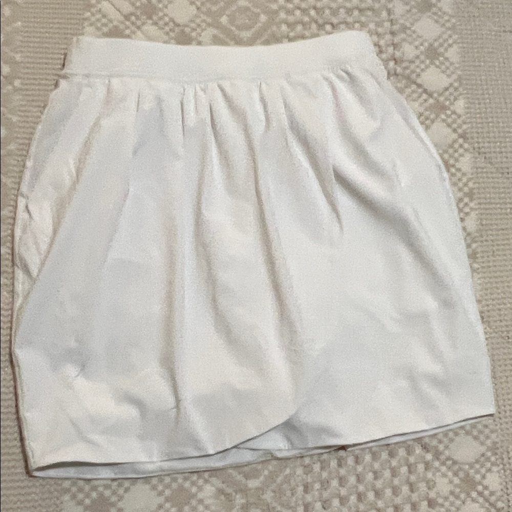 Wilson White Mini Skirt